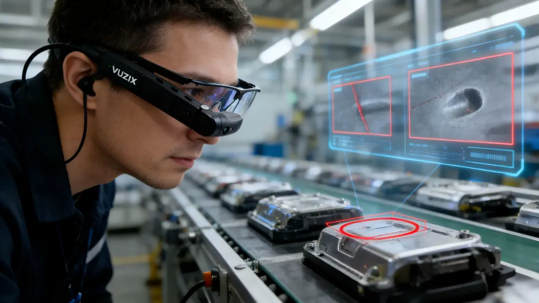 AR眼镜学习标准化辨疵流程，上手速度提升80%