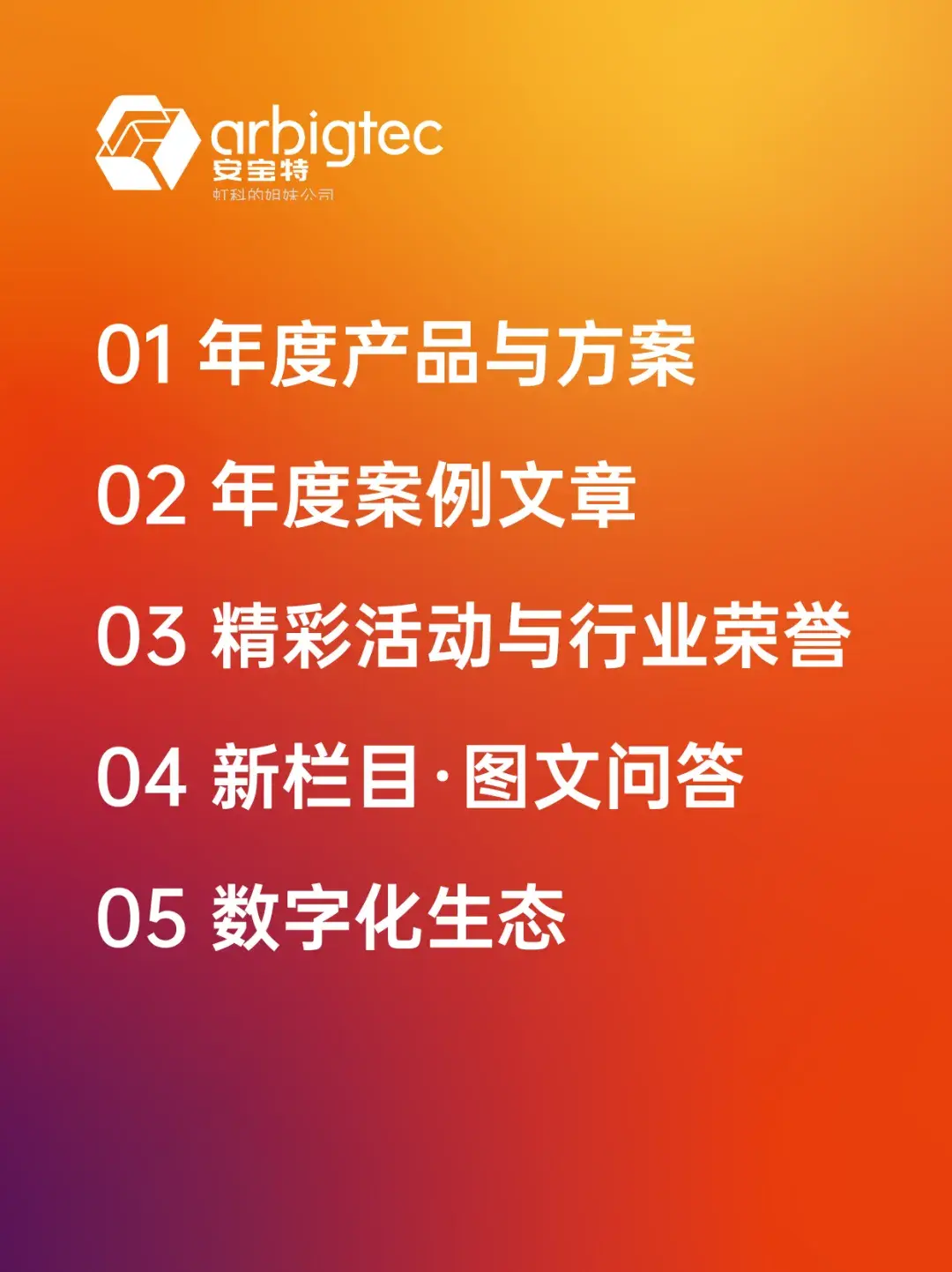 安宝特年终回顾