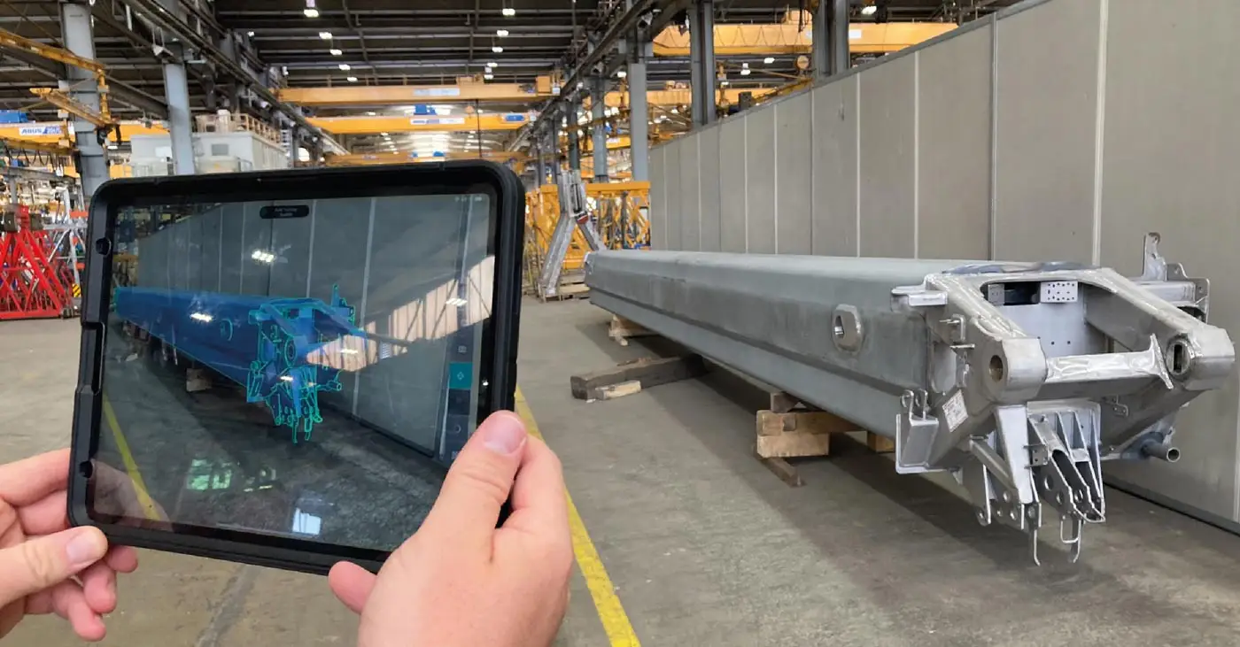 Liebherr 起重机塔身检测
